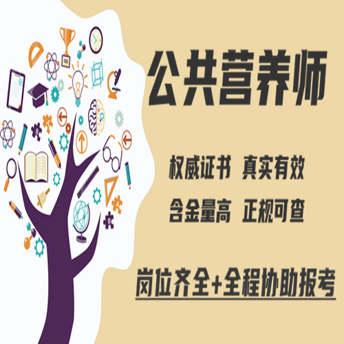 公共营养师资格证，报考指南与官方网站解析公共营养师资格证报考官网入口